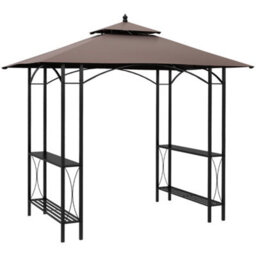 Outsunny 2.5X1.5M Bbq Tent Canopy Patio Outdoor Awning Gazebo Party Sun Shelter - thumbnail 2