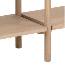 Wyld Haus Berrytwist Scandi White Oak Veneer Bookcase 4 Shelves - thumbnail 9