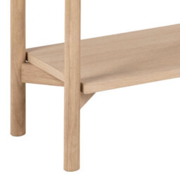 Wyld Haus Berrytwist Scandi White Oak Veneer Bookcase 4 Shelves - thumbnail 8