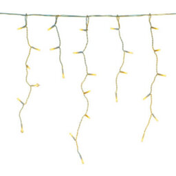 Samuel Alexander 25M 1000 Vintage Gold Led Frosted Icicle Indoor Outdoor Christmas Lights With Timer - thumbnail 8