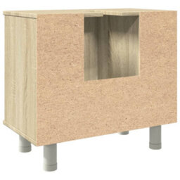 Berkfield Bathroom Cabinet Sonoma Oak 60X32X53.5 Cm Engineered Wood - thumbnail 7