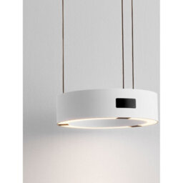Luminosa Lighting Luminosa Afi Cylindrical Pendant Ceiling Light White Sensor Dimmable Led 24W 1712Lm 3000K - thumbnail 2