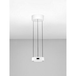 Luminosa Lighting Luminosa Afi Cylindrical Pendant Ceiling Light White Sensor Dimmable Led 24W 1712Lm 3000K - thumbnail 3