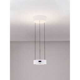 Luminosa Lighting Luminosa Afi Cylindrical Pendant Ceiling Light White Sensor Dimmable Led 24W 1712Lm 3000K - thumbnail 4