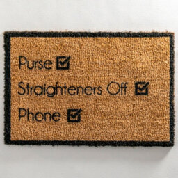 Artsy Doormats Purse, Straighteners , Phone Doormat - thumbnail 3