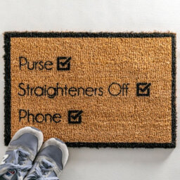 Artsy Doormats Purse, Straighteners , Phone Doormat - thumbnail 2