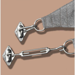 Grey Shade Sail For Garden Outdoor - thumbnail 2