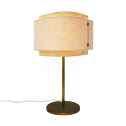 Nordlux Takai Indoor Table Lamp Beige Textile E27 On-Fixture Switch - Mains Powered, Ip20 - thumbnail 2