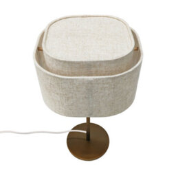 Nordlux Takai Indoor Table Lamp Beige Textile E27 On-Fixture Switch - Mains Powered, Ip20 - thumbnail 4
