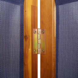 Walplus Dark Blue 3 Panel Room Divider 210X180 Cm Folding Screen - thumbnail 7