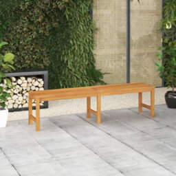 Berkfield Garden Bench 180 Cm Solid Teak Wood