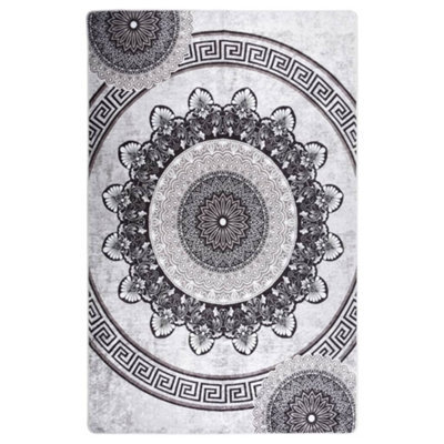 Berkfield Rug Washable 160X230 Cm Multicolour Anti Slip