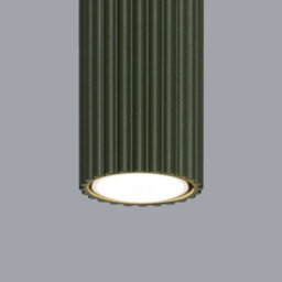 Luminosa Lighting Luminosa Karbon Minimalist Surface Mounted Ceiling Lamp 40 Olive Green - thumbnail 5