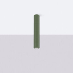 Luminosa Lighting Luminosa Karbon Minimalist Surface Mounted Ceiling Lamp 40 Olive Green - thumbnail 2