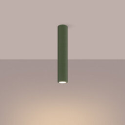 Luminosa Lighting Luminosa Karbon Minimalist Surface Mounted Ceiling Lamp 40 Olive Green - thumbnail 3