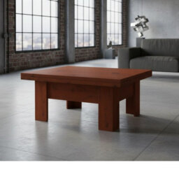 Eryk Modern Extendable Coffee Table Adjustable 100 To 200 Cm Design With Abs Edges In Centenarian Oak Finish - thumbnail 2