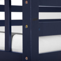 Beliani Bunk Bed Wood Revin 90 X 200 Cm (Eu Single) Navy Blue - thumbnail 9