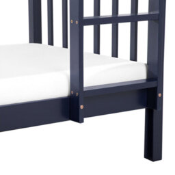 Beliani Bunk Bed Wood Revin 90 X 200 Cm (Eu Single) Navy Blue - thumbnail 8
