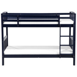Beliani Bunk Bed Wood Revin 90 X 200 Cm (Eu Single) Navy Blue - thumbnail 4
