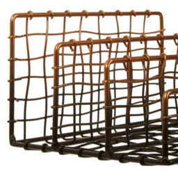 Orsina 3 Tier Letter Rack,wireframe Document Organizer, Paper Rack For Desk,ideal For Holding Mail, Or Bills - thumbnail 2