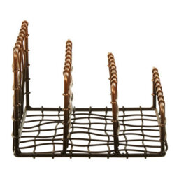 Orsina 3 Tier Letter Rack,wireframe Document Organizer, Paper Rack For Desk,ideal For Holding Mail, Or Bills - thumbnail 3