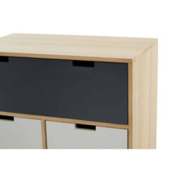 Orsina Compact Design Five Drawer Chest, Modern Design Chest Of Drawers For Livingroom, Minimalist Storage Chest - thumbnail 7