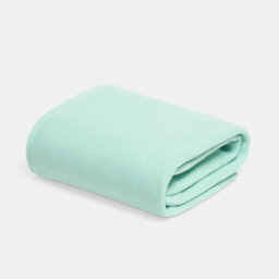 Ohs Ultra Soft Polar Fleece Throw Lightweight Blanket Bedspread, Mint - 200 X 240Cm - thumbnail 3