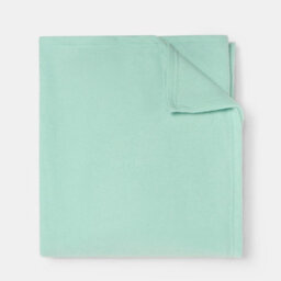 Ohs Ultra Soft Polar Fleece Throw Lightweight Blanket Bedspread, Mint - 200 X 240Cm - thumbnail 4