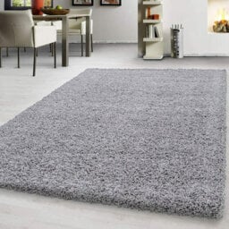 Prime Plus Extra Thick Heavy 5Cm Pile Soft Shaggy Rugs Modern Area Rugs Bedroom Hall Rugs (Light Grey, 60 X 110Cm) - thumbnail 4