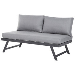 Beliani Outdoor Cushion Cover Set Coccorino Dark Grey - thumbnail 6
