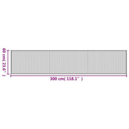 Walplus Rug Rectangular Black60X300 Cm Bamboo - thumbnail 8