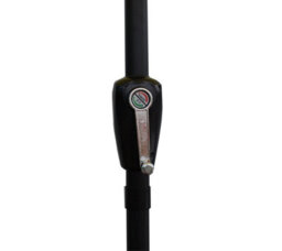 Groundlevel 2M Cream Outdoor Crank And Tilt Garden Parasol - thumbnail 4