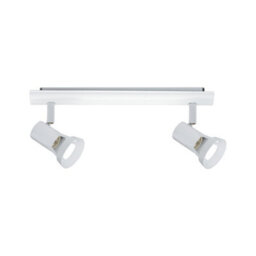 Paulmann 66703 Teja Spotlight Max. 2X10 Watts Spot White Spotlight Metal Ceiling Lamp Gu10 - thumbnail 2