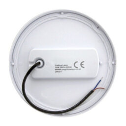 Long Life Lamps Company 18W Led Bulkhead Ceiling Light Mounted Round Dome 6500K Cool White - thumbnail 5