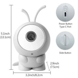 Rechargeable Galaxy Projector Lights 6In1 Led Planetarium Starry Sky Nightlights - thumbnail 2
