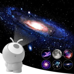 Rechargeable Galaxy Projector Lights 6In1 Led Planetarium Starry Sky Nightlights - thumbnail 5
