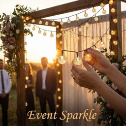 12M Solar Fairy Lights, 100 Led Ip65 Waterproof 8 Modes Outdoor String Lights For Garden Wedding Party Balcony Decor - thumbnail 3