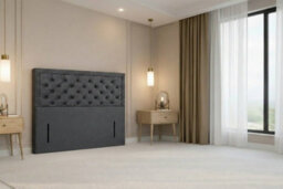 "Nexus Tuscany Plush Divan, Steel, 54"" Headboard, No Drawers, Open Coil Mattress, Small Double" - thumbnail 6
