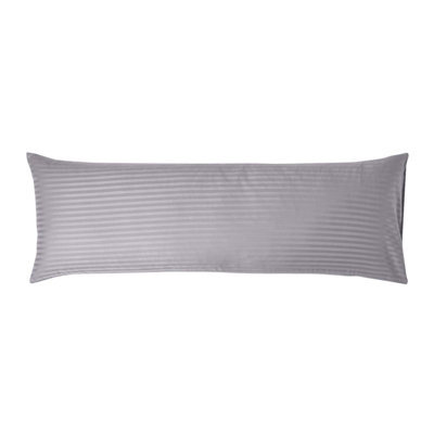 Homescapes Grey Egyptian Cotton Ultrasoft Body Pillowcase 330 Tc - image 1