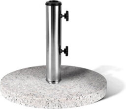 Keplin Parasol Base Stand 20Kg Heavy Duty Granite Patio Umbrella Holder For Garden, Outdoor Furniture, Canopy, Gazebo - thumbnail 1