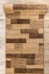 RugsX Runner Karmel Deski Boards Nut 70Cm  70X140 Cm - thumbnail 5