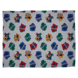 Harry Potter Fleece House Crests Blanket Multicoloured (150Cm X 100Cm) - thumbnail 1