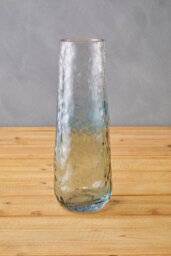 Orsina Functional Large Blue Glass Vase, Lightweight And Versatile Floral Glass Vase, Stylish Vase For Flowers - thumbnail 2