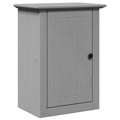 Berkfield Durable Bathroom Wall Cabinet Bodo Grey 44X30X60 Cm - image 1