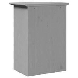 Berkfield Durable Bathroom Wall Cabinet Bodo Grey 44X30X60 Cm - thumbnail 6