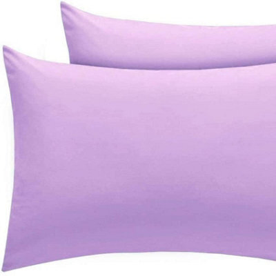 Homes & Linen Pillow Cases 200 Thread Count Egyptian Cotton Pillowcases 2 Pack Soft Cosy And Breathable Envelope Closure Cotton Pillow Cases 50X