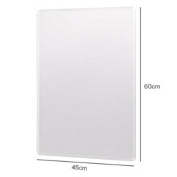 Yezi Wall Mirror Tempered Glass Vanity Bathroom 45X60 - thumbnail 4