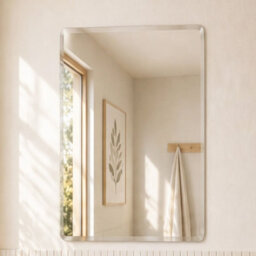 Yezi Wall Mirror Tempered Glass Vanity Bathroom 45X60 - thumbnail 1