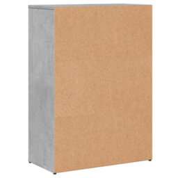 Berkfield Sideboards 2 Pcs Concrete Grey 60X30X84 Cm Engineered Wood - thumbnail 7