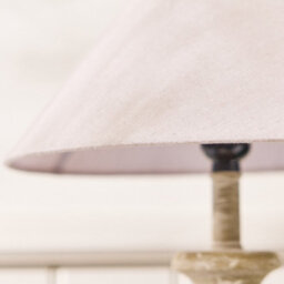 Dibor Traditional Style Grey Wash Candlestick Bedroom Living Room Bedside Table Lamp - thumbnail 5